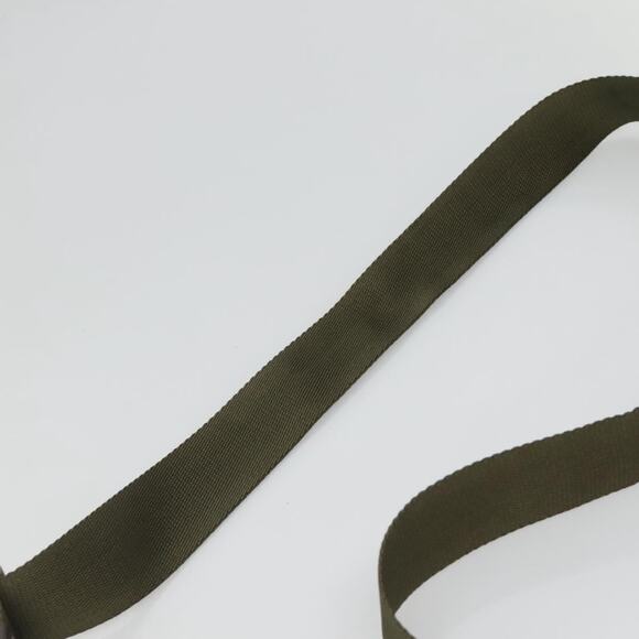 PRADA Shoulder Bag Nylon Khaki Silver - Picture 8 of 13